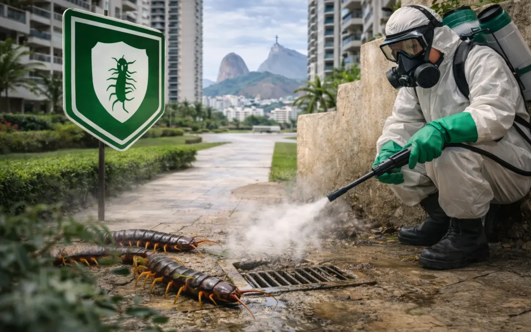 Dedetização RJ: quando contratar o serviço preventivo ou corretivo contra pragas urbanas